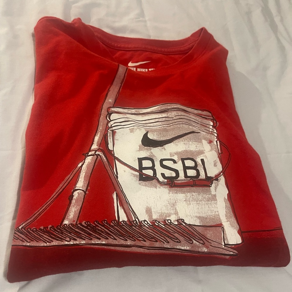 Nike Red Dri-Fit Tee